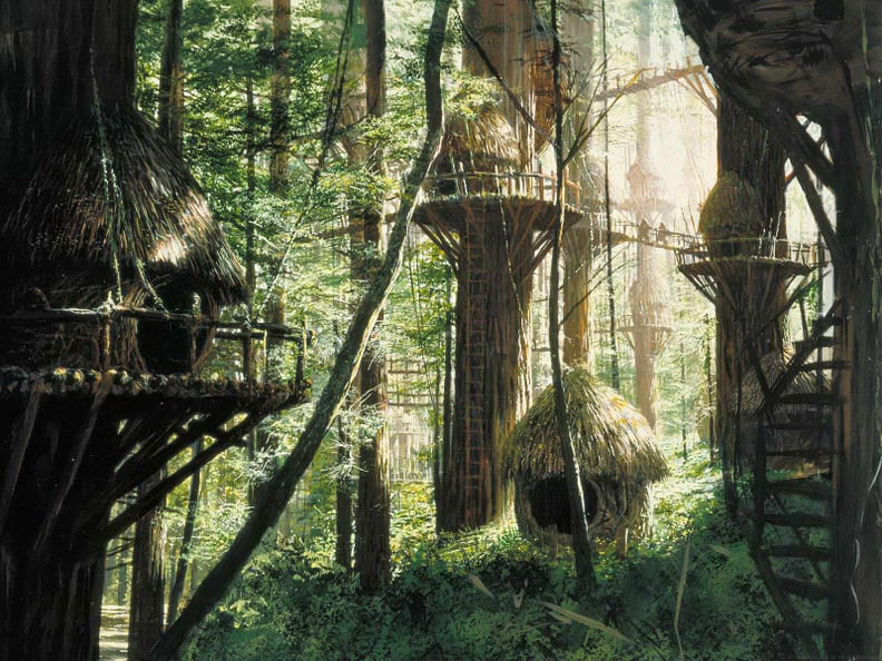 Inspiration: Bright Tree Village (Endor)