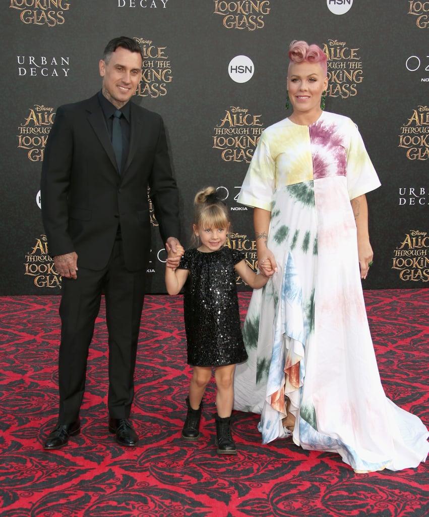 Pink and her little girl, Willow, make an adorable mother-daughter pair. Now that she and husband Carey Hart have welcomed another cute addition to the family, a son named Jameson Moon, their family photos are only going to get better. Along with Pink's ballsy, badass quotes from over the years, the singer regularly takes to social media to share sweet sentiments and snaps of her brood. Ever since Willow was born in June 2011, the adorable 5-year-old has popped up in cute Instagram snaps and on the red carpet with her parents. Keep reading for some of Pink's best family photos, then check out more cute famous families and celebrity kids to follow on Instagram.