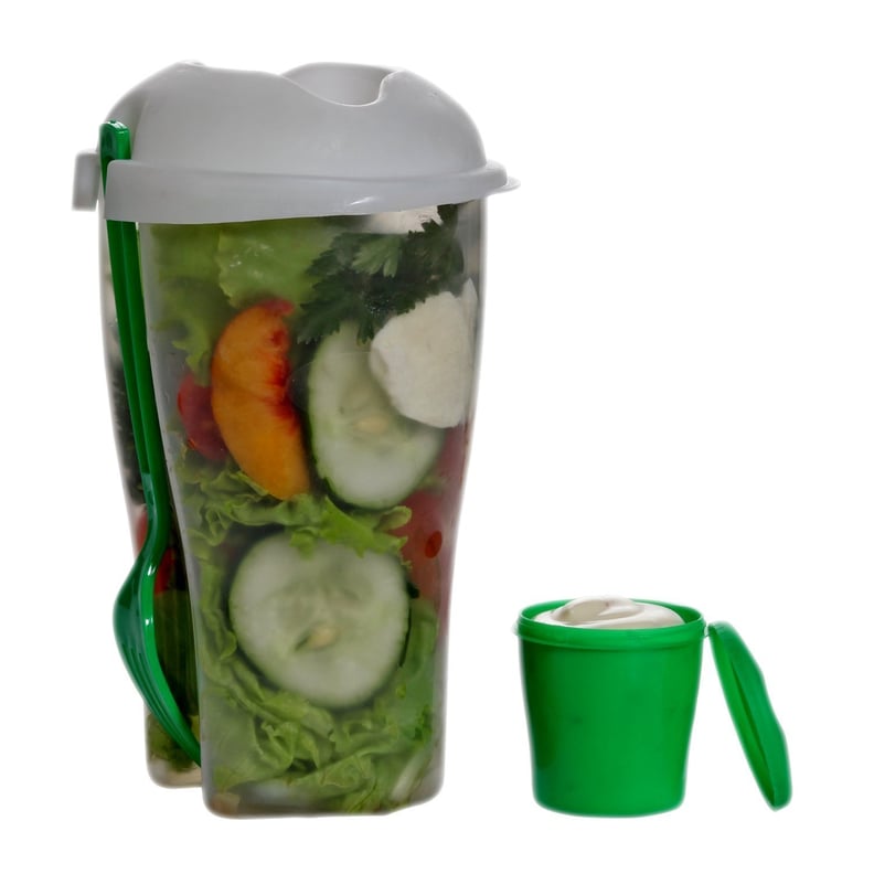 This Portable Salad Container