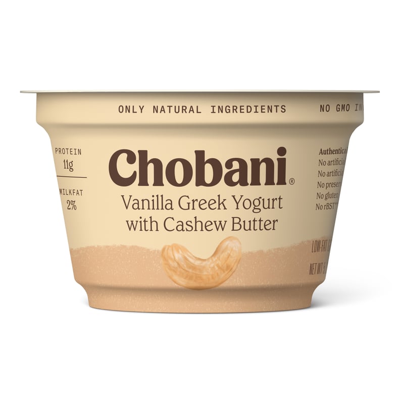 Vanilla Greek Yogurt with Cashew Butter