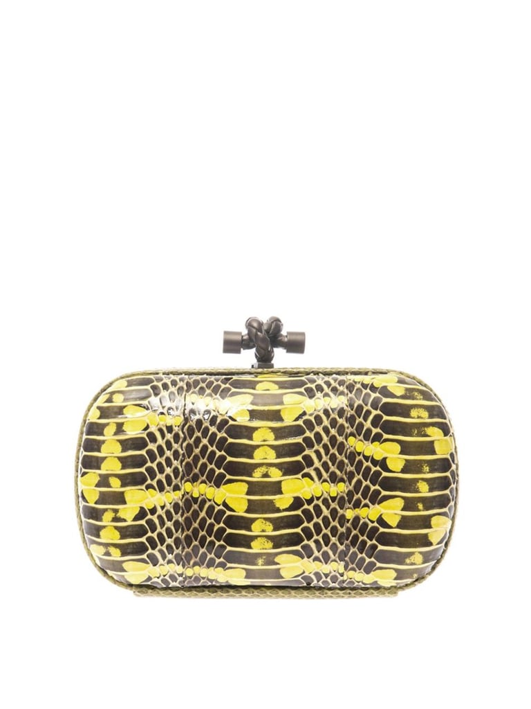 Bottega Veneta Knot Snakeskin Clutch ($2,488)