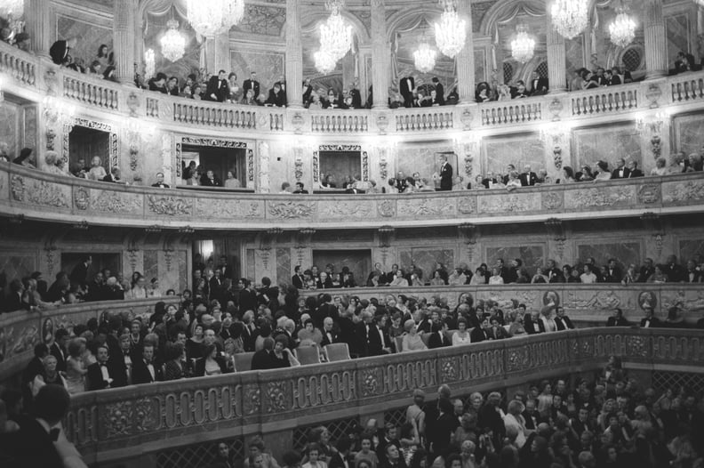 Crowd at the Battle of Versailles in 1973