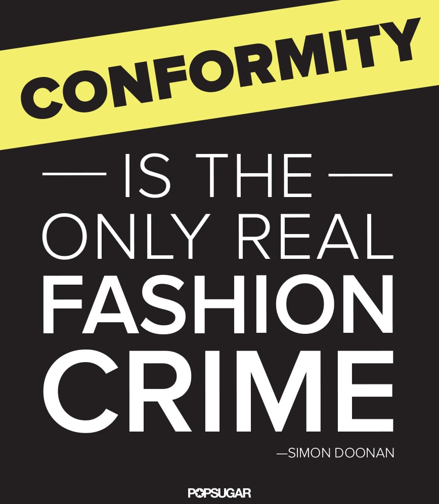 Tell that to the fashion police.