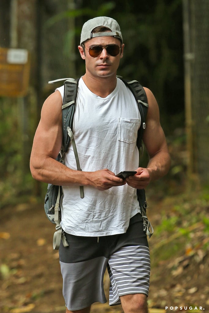 Zac Efron and Anna Kendrick Hiking in Hawaii May 2015