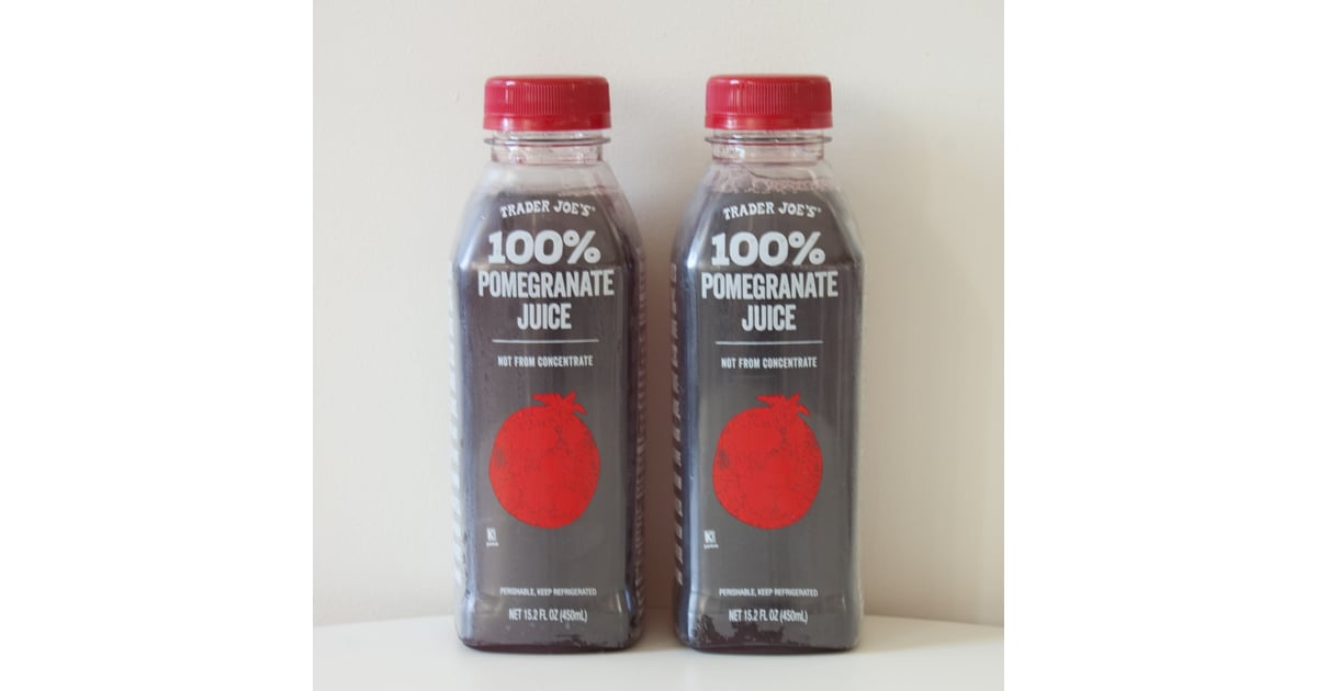 Pick Up 100 Percent Pomegranate Juice (3) Best New Trader Joe's Products 2016 POPSUGAR