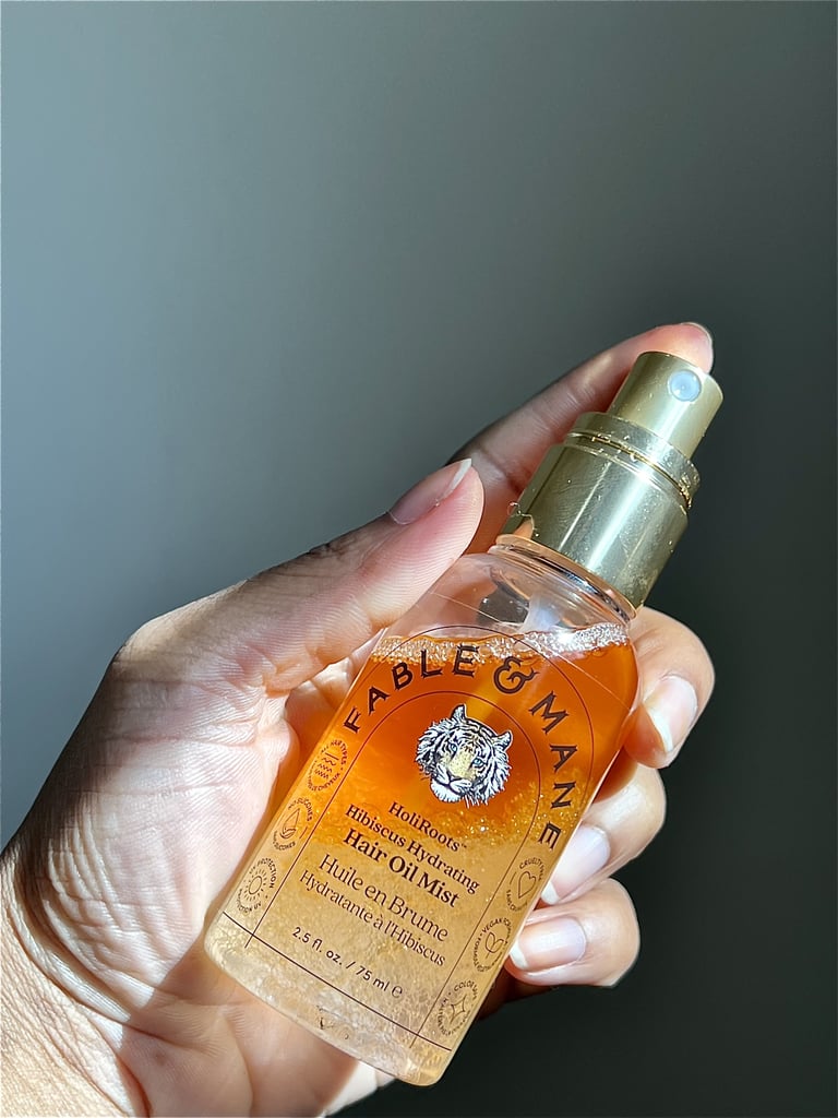 Fable & Mane Hibiscus Hydrating Hair Oil Mist Review POPSUGAR Beauty