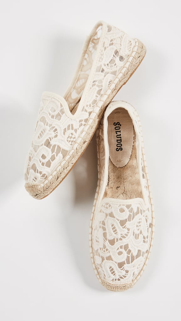 Soludos Tulip Lace Smoking Slipper Espadrilles
