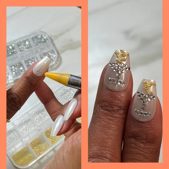 New Year's Eve Martini Nails Tutorial With Photos