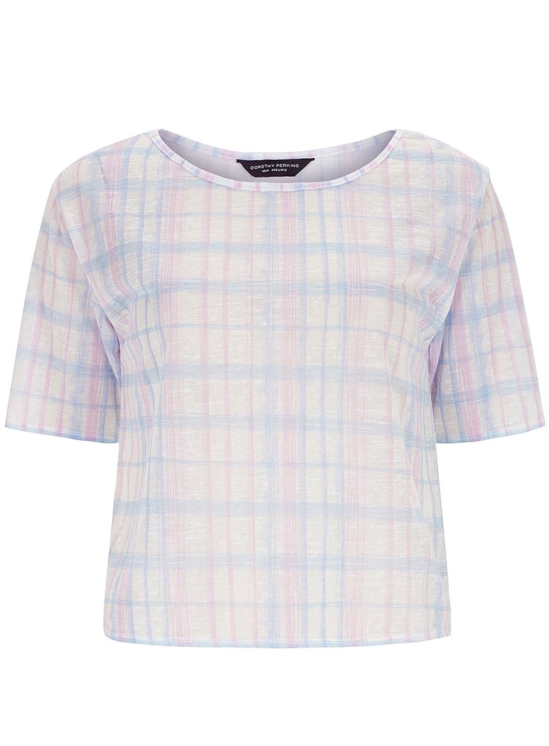 Dorothy Perkins Pastel Check Tee