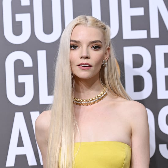 Anya Taylor-Joy’s Chrome Nails at the 2023 Golden Globes