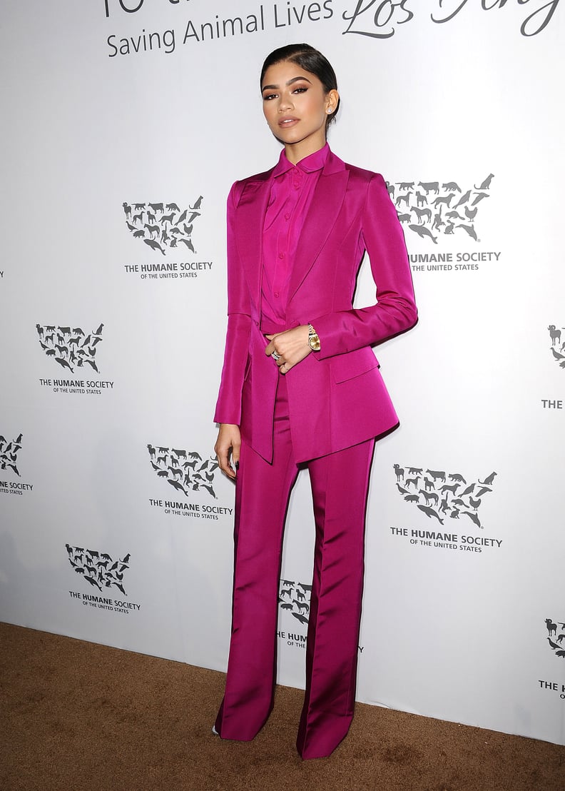 Zendaya at the Humane Society of The United States' To The Rescue Gala, May 2016