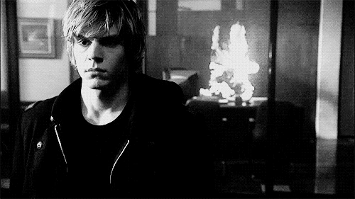 When Tate Langdon Lights His Mom's Boyfriend on Fire, but All You Could Focus on Was His Hotness