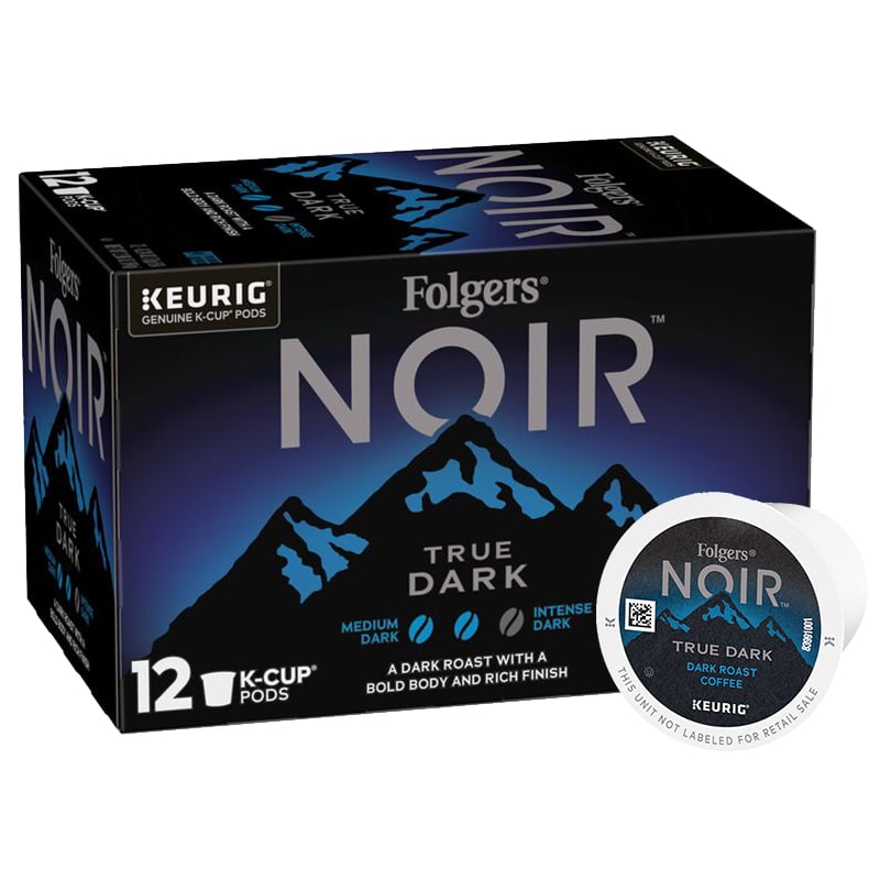 Folgers Noir True Dark K-Cup Pods