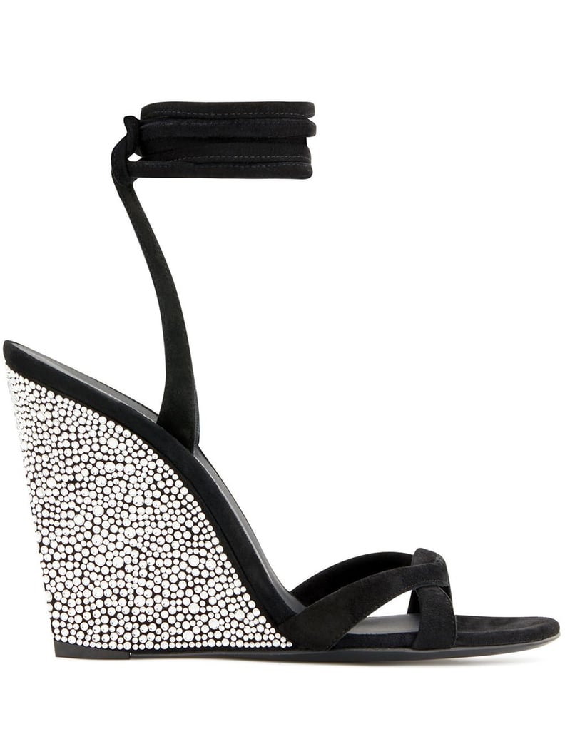 Giuseppe Zanotti Embellished Wedge Sandals