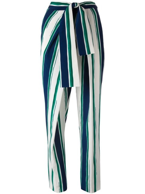 Chloé Striped Sarong Trousers