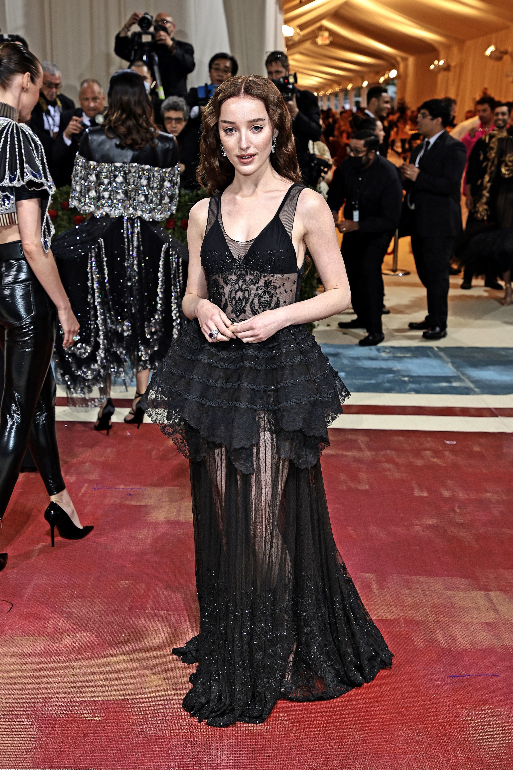 Phoebe Dynevor in Louis Vuitton at the 2022 Met Gala