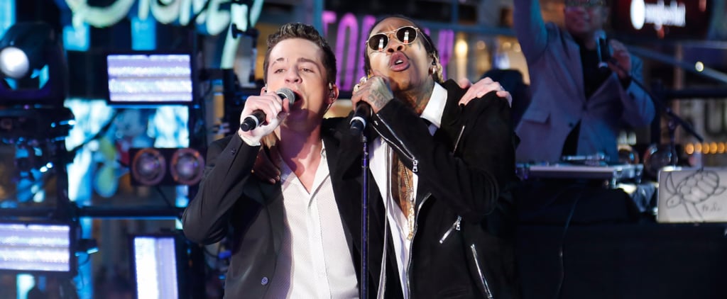 Wiz Khalifa & Charlie Puth's New Year's Eve Performance 2015