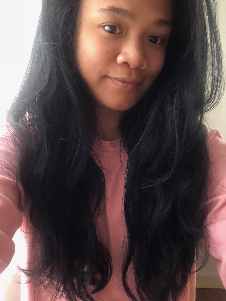 Before Using John Frieda Day Two Curl Reset Spray