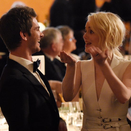 Emma Stone and Andrew Garfield at the Governors Awards 2017