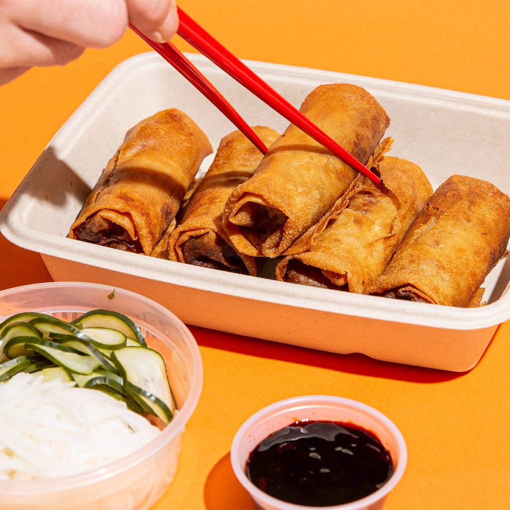 Rice Box Impossible Vegan Eggrolls + Black Vinegar Soy Sauce