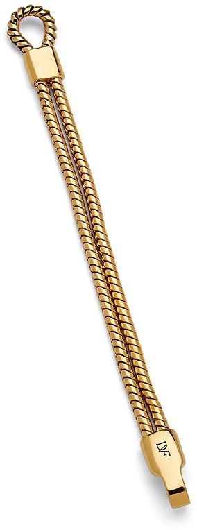 Diane von Fürstenberg Snake Chain Hook Bracelet ($118)