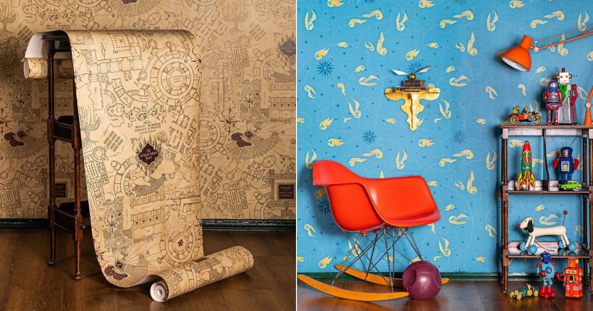 Harry Potter Wallpaper Exists Popsugar Home