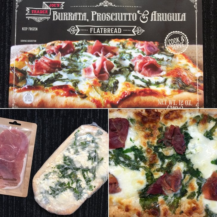 Trader Joe's Burrata, Prosciutto, and Arugula Flatbread