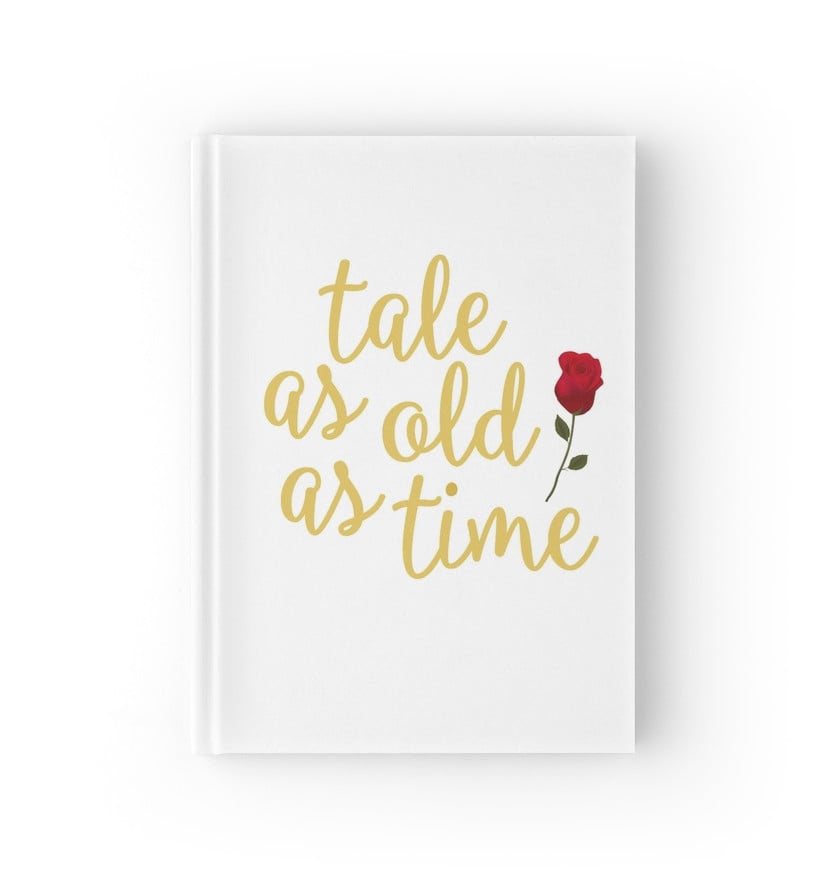Tale as Old as Time Hardcover Journal ($21)