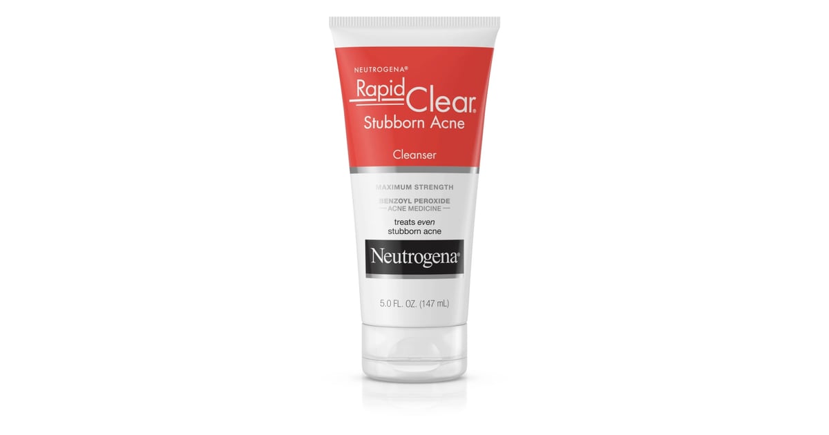 Benzoyl Peroxide Cleanser Neutrogena Rapid Clear Stubborn Daily Acne Facial Cleanser Benzoyl