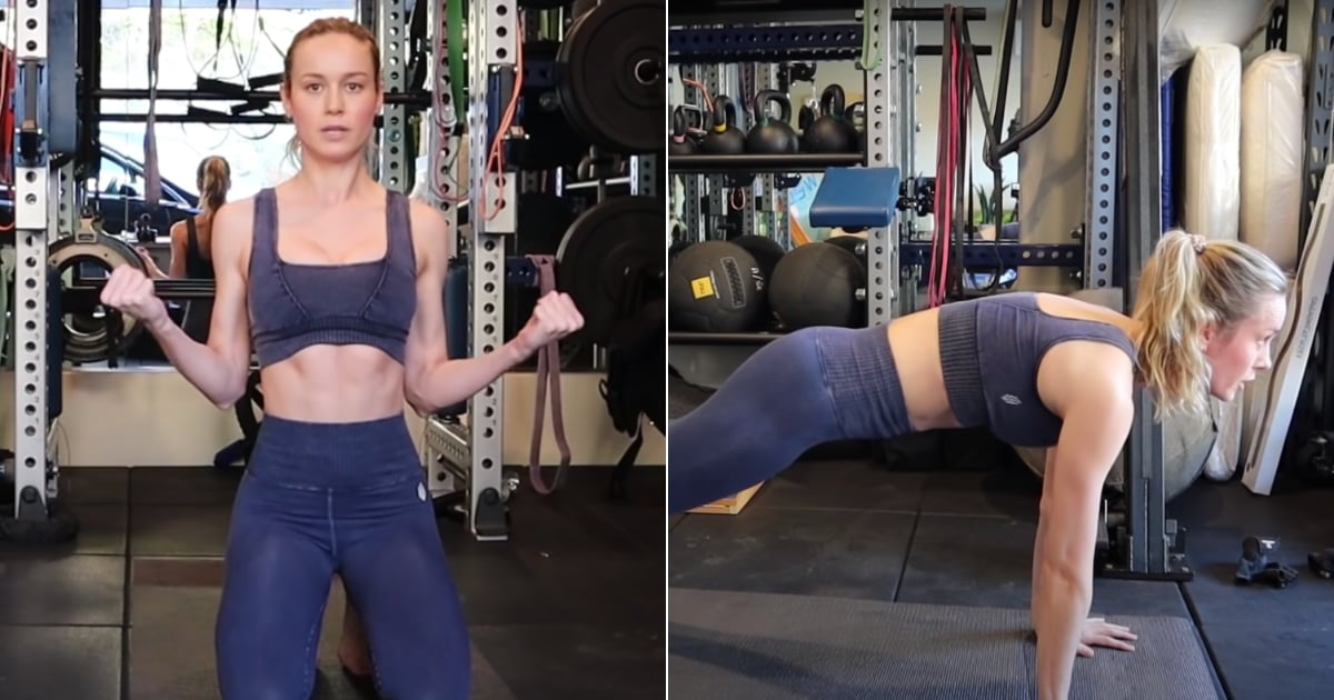 Brie shop larson workout