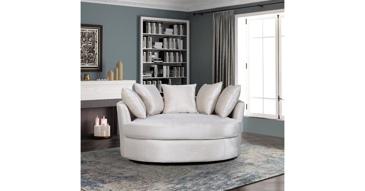 Verano swivel shop barrel chair