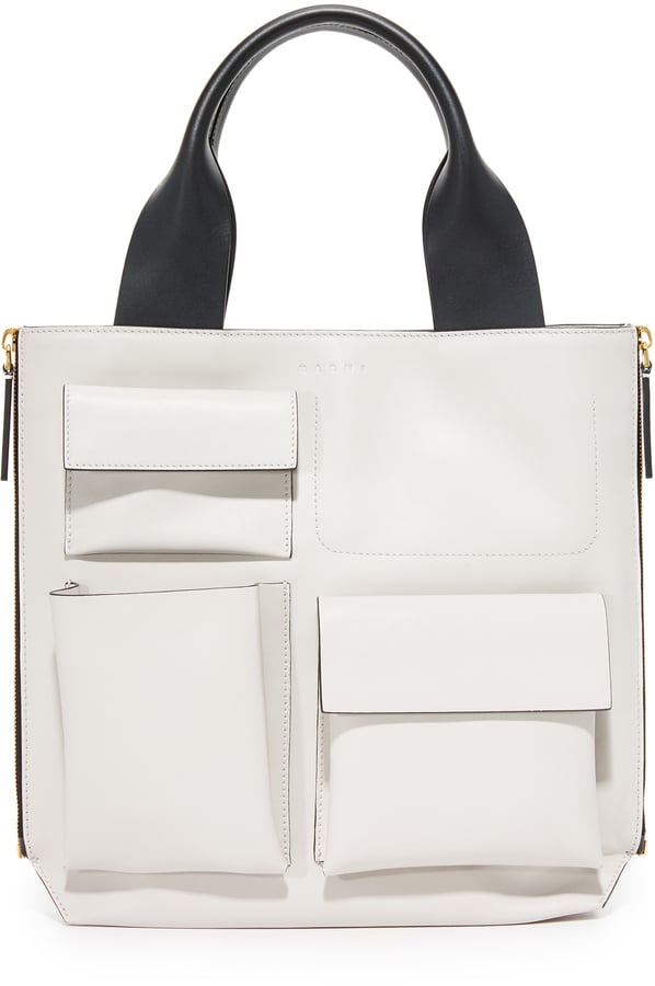 This Marni shopping bag ($1,675) is made for errands — or just showing off.