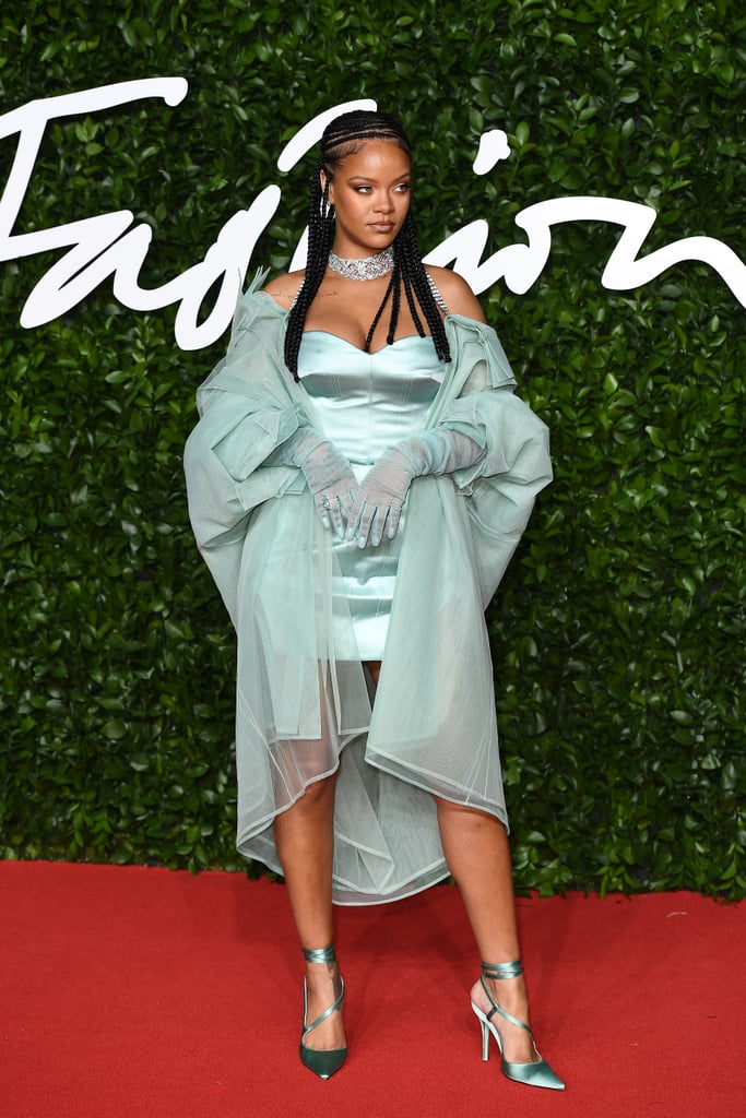 Rihanna at the British Fashion Awards 2019