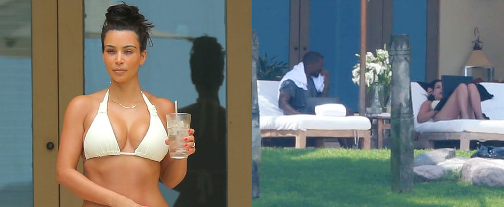 Kim Kardashian and Kanye West Honeymoon in Mexico | Pictures