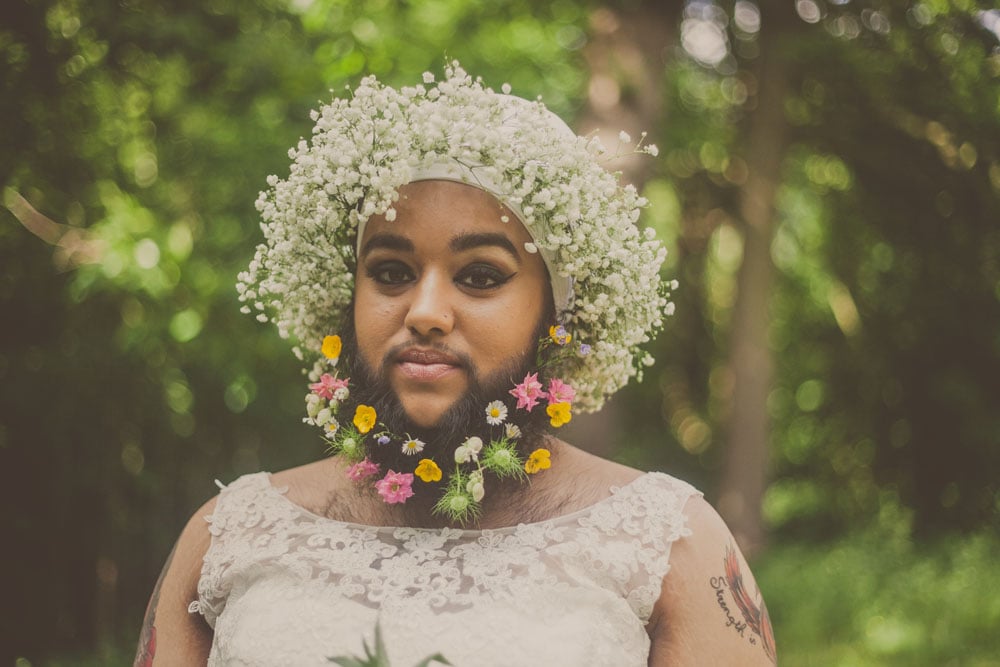 This Bearded Bride Will Change the Way You Perceive Beauty This Bearded Bride Will Change the Way You Perceive Beauty