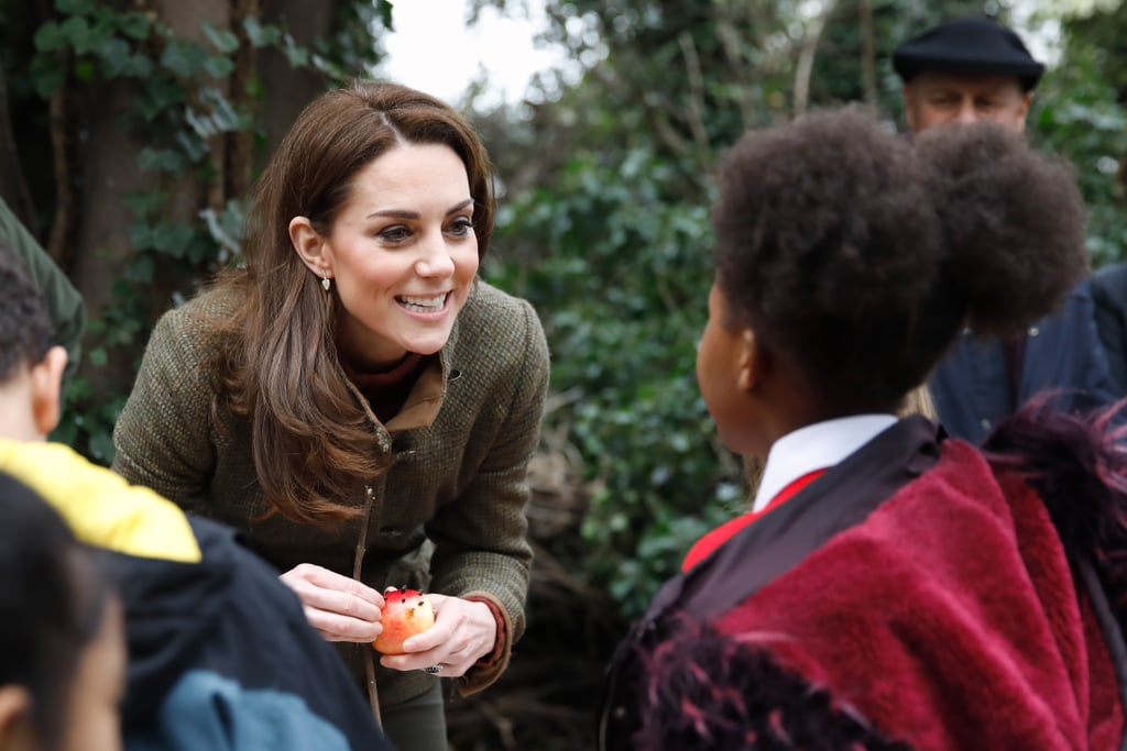 Kate Middleton Visits King Henry’s Walk Garden January 2019 POPSUGAR