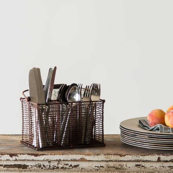 wire utensil caddy