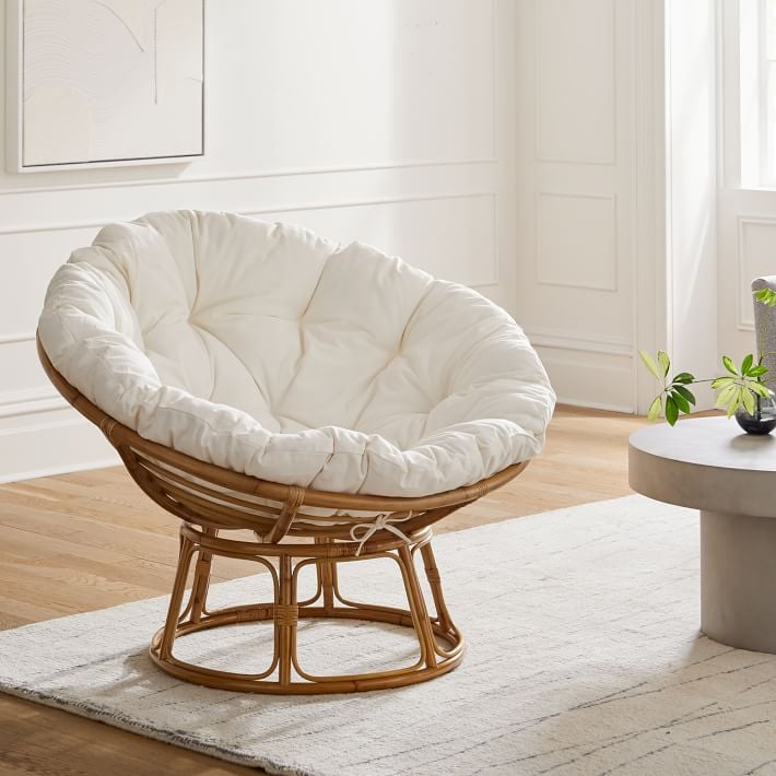 Cowhide new arrivals papasan cushion
