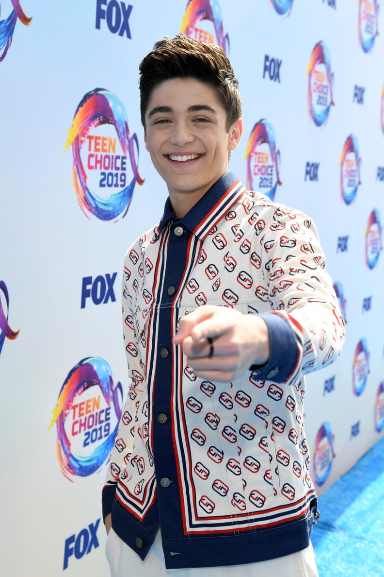 Asher Angel at the 2019 Teen Choice Awards