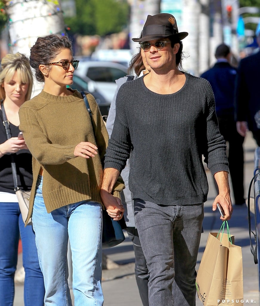 Nikki Reed and Ian Somerhalder Holding Hands in LA Nov. 2016