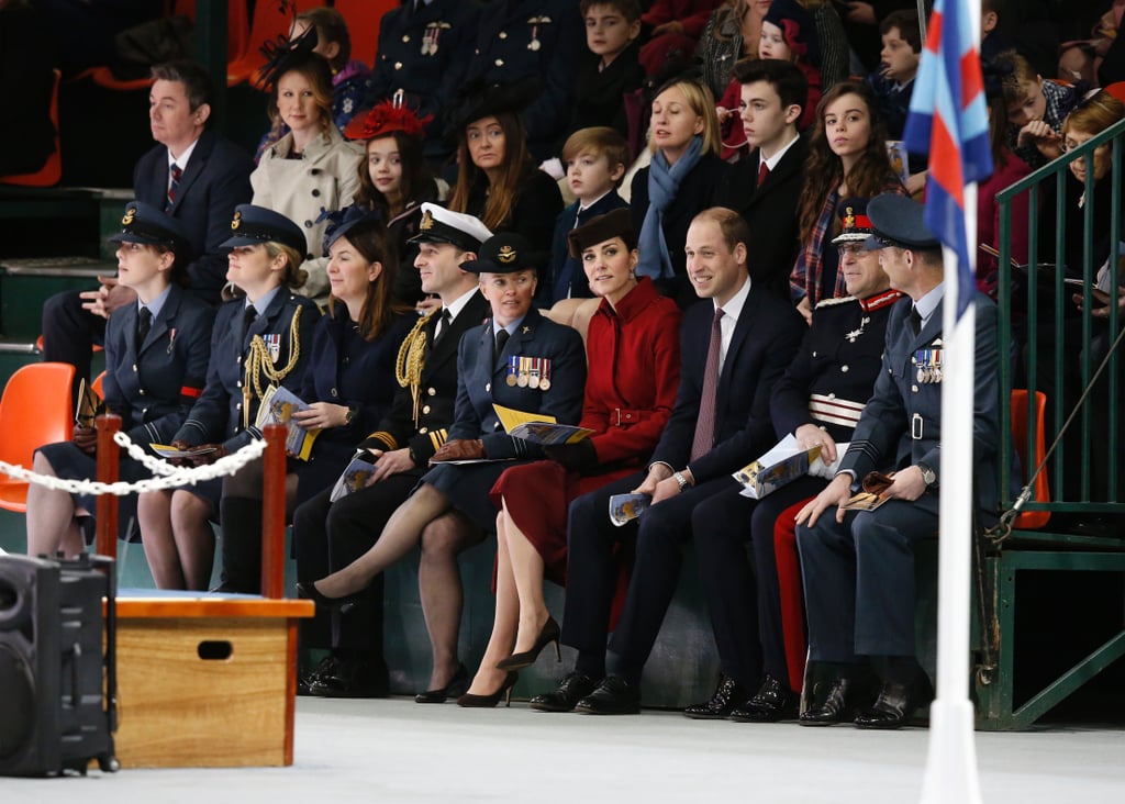 Kate Middleton and Prince William at RAF Event February 2016