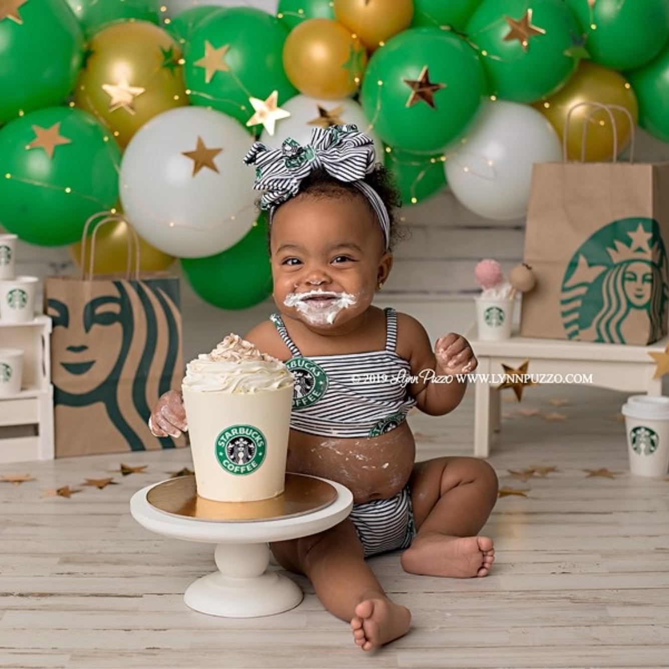 Starbucks Cake Smash Photos Popsugar Family