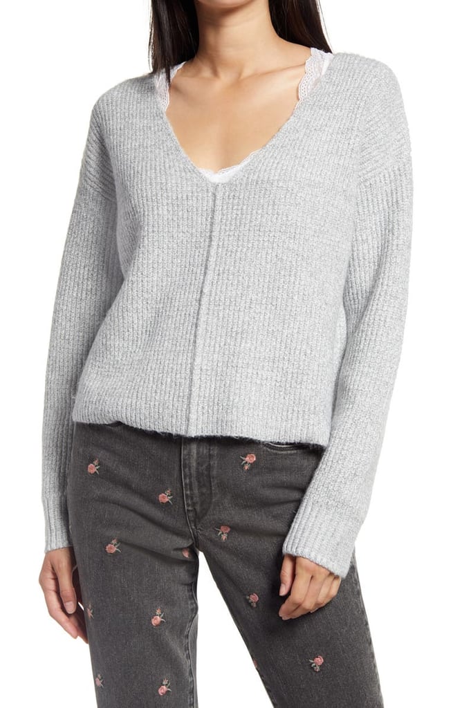 BP. Weekend V-Neck Sweater