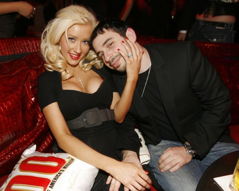 Christina Aguilera and Jordan Bratman