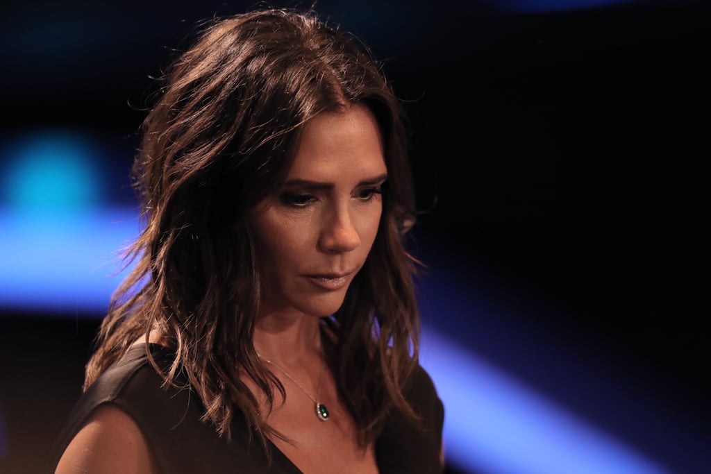 Victoria Beckham's Black Dress at UEFA Champions League Draw