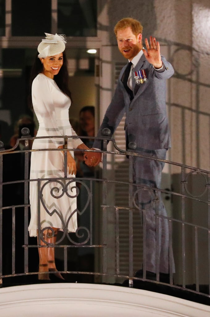 Harry, Meghan, and Queen Elizabeth at Grand Pacific Hotel