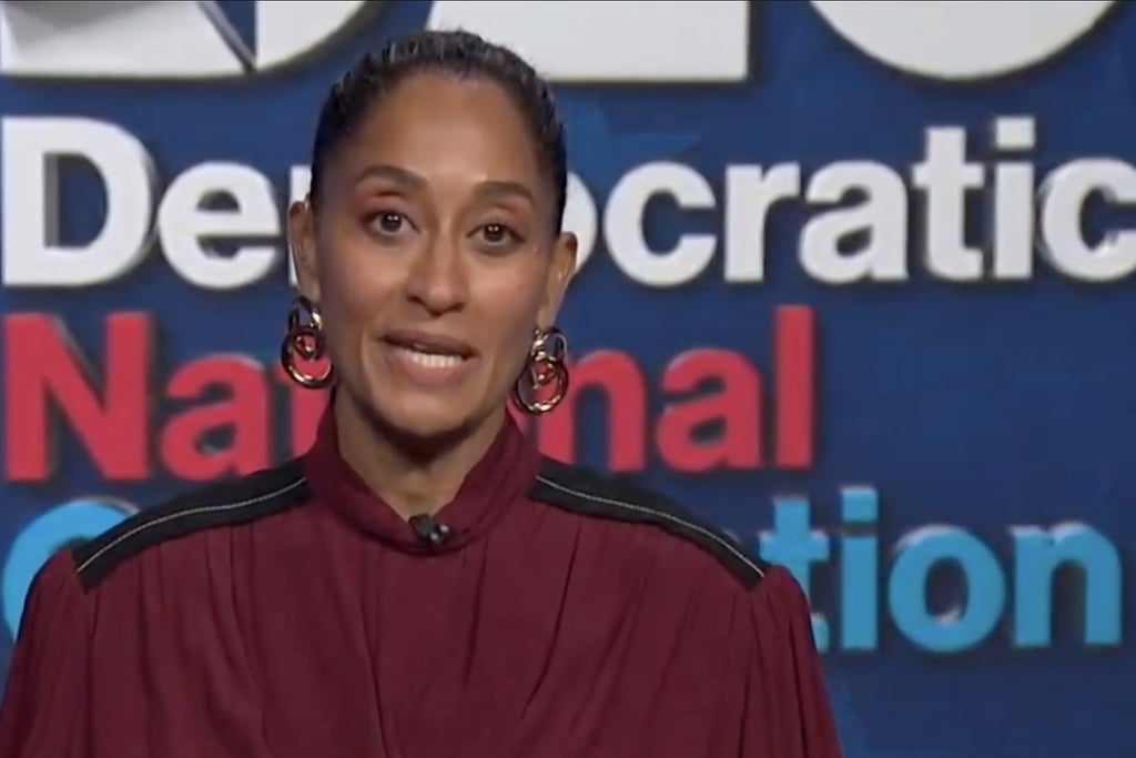 Tracee Ellis Ross's Red Proenza Schouler Dress at the DNC