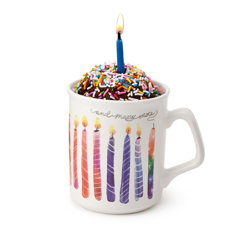 For the People Who Have Holiday Birthdays: Birthday Cake in a Mug