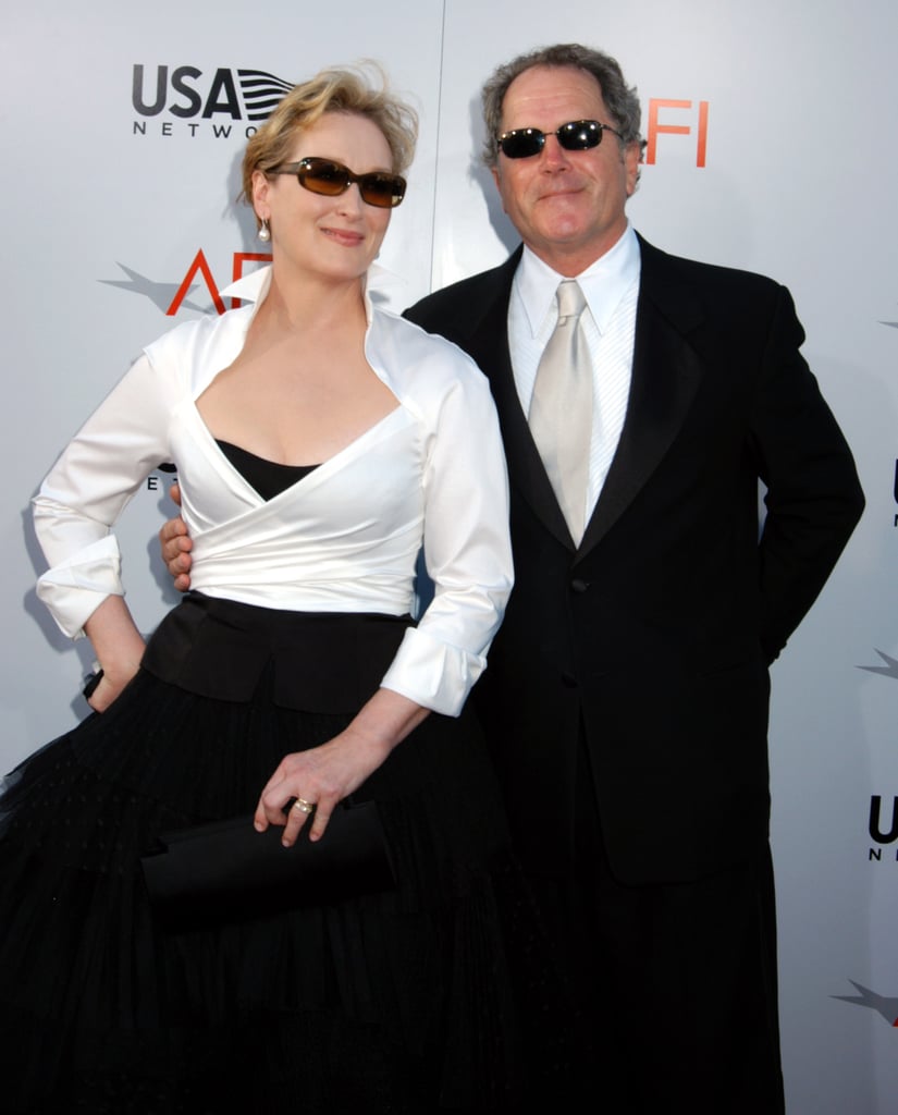 The couple sported coordinating shades for the 2004 AFI Lifetime Achievement Award event dedicated to Streep.