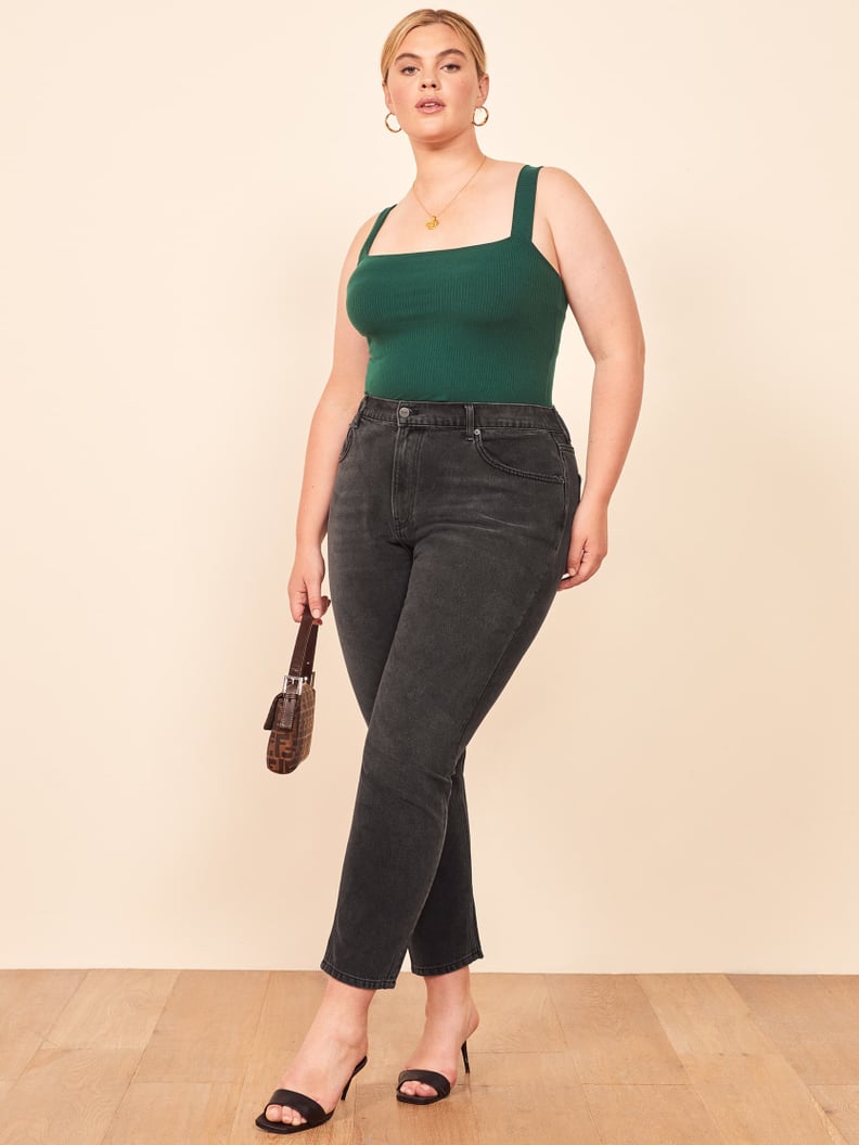 Reformation Julia Crop High Cigarette Jean